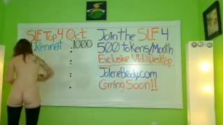 JoleneBrody tease and touch in videochat girl