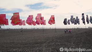 Chaturbate MySweetApple Nudist Beach Premium Video HD