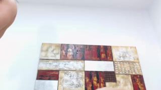 ashleyroberts - dildo ride - shower - chocolate WOW