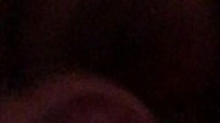 Me cumming on a black Colombianas tits