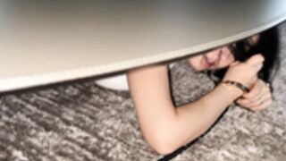 railey tv fucked from under table