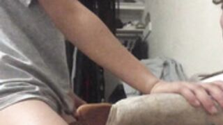 Amateur Asian nerd Smitten Kitten rides