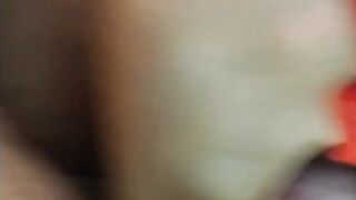 Con mi novia practicando bondage