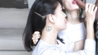 Oliver Davis - Double Blowjob With Holly And Chew