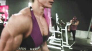 Female spartan soldier doesn't need weapons.