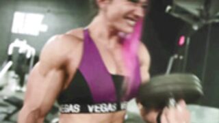 Female spartan soldier doesn't need weapons.