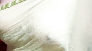 Shital boobs in transparent saree