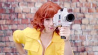 Lana Rain: April O'Neil Tentacle Fucked Live