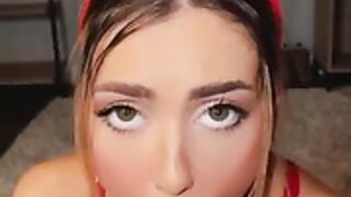 Oliviamae devil blowjob