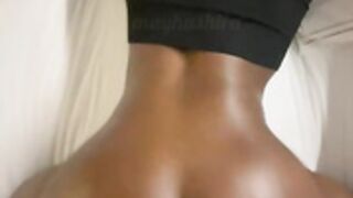 MayHashira OF Big Booty Black Babe Interracial Fuck