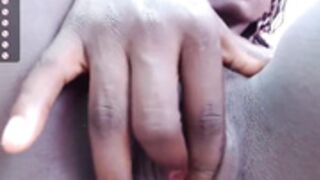 Conymegan, Ebony Goddess, oiling ass and tits.