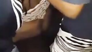 Girl getting shared in stockholm