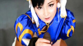 Chidor-Li (Hidori Rose) VS. Balrog Blowjob