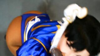 Chidor-Li (Hidori Rose) VS. Balrog Blowjob