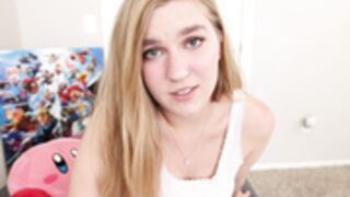 jaybbgirl Babysitter BEGS for her first Creampie!!