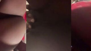 Ebony webcam stripper red