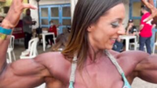 Perfect woman compares with mare mortal