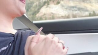 skandalm nackt in der 500 ps karre uber die autobahn