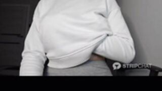 KristinaM playing with her tits