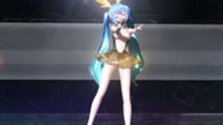 [Project DIVA Mod] Hand in Hand(Big boobs bounce)