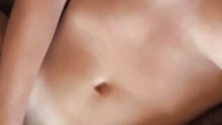 Missbellarae dildoing and fingering bent over