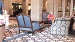 Muscle girl Jodi in a  HOTEL