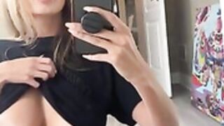 Hayley Maxfield Topless Tease