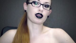Kira Star Goth Leather Glasses JOI