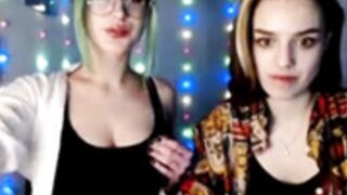 Unholy_X and Spicy_X boob squeeze