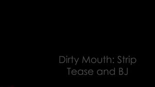 PrincessZoe.DirtyMouthBJStripTease