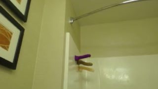 Troublesome9 shower Dildo recording