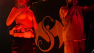 Tech N9ne Albuquerque rare lactating in show