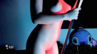 BrendaCheese 2022-12-11 long naked night dance pt.3