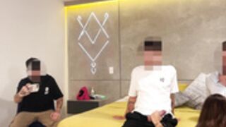 LujoPaisa OF Fuck Two Big Dicks in Front of Husband