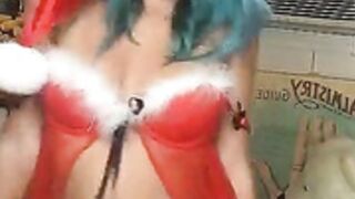 ShugarShorts aka Skye Blue santa 2