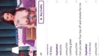 Smoking fetish webcam 4