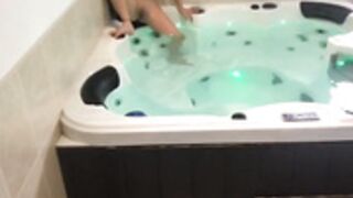 Hot Tub Voyeur Orgasm