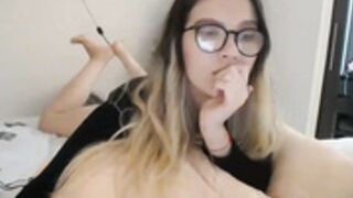 AngelCollins With Her Ass Up and Plays Her Pussy