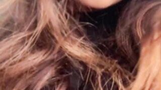 camilagomezz boob flash on plane