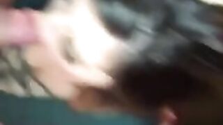 two hoes sucking at threesome