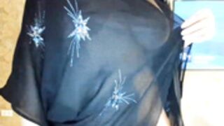 RussiaDoll see through robe tease