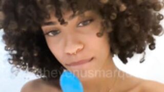 Venus Marquez Solo Dildo BJ