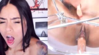 Penelope gets drilled by machine
