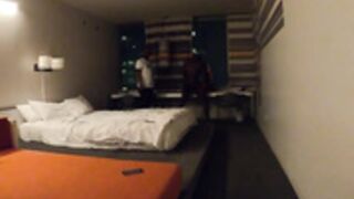 Hardcore set behind the scene