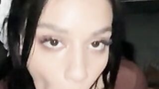 hannahJo blowjob & cum swallowing