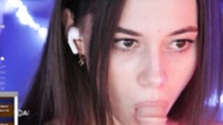 Taanni_BC dildo blowjob on 26 Dec 2022