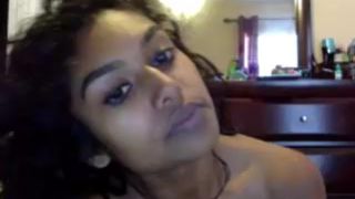 Caribbeangoddess trying on Thong