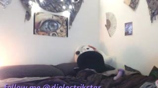 ElectrikStar playing on webcam