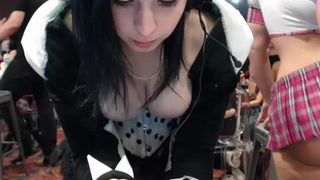 Dawnwillow Hypnotic nipples Sown in Exxxotica