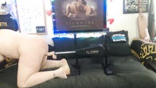 Nikki Mastersgirl wants to use her fuck machine